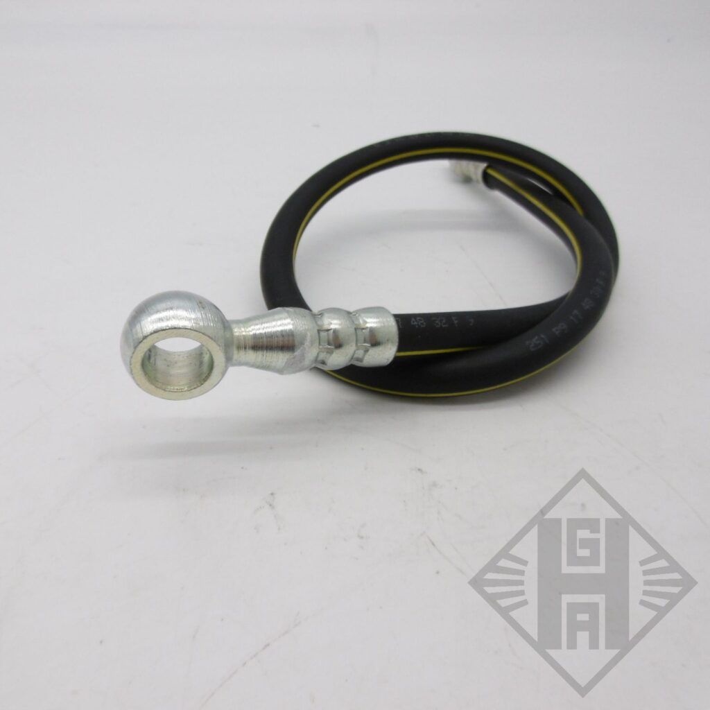 Multicar M25 Bremsleitung Hinterachse Links – Von Bremsverteiler Zur Bremstrommel