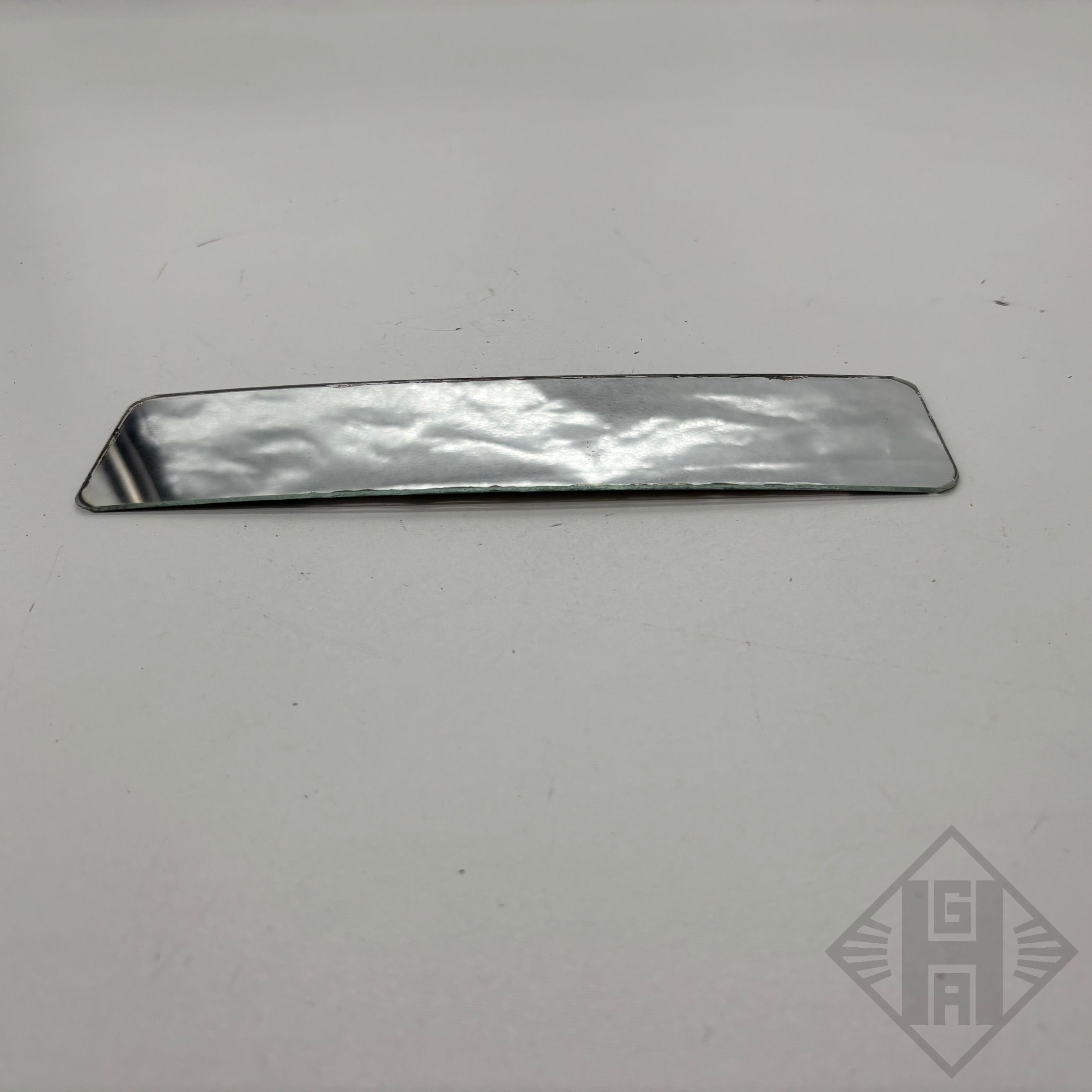 Spiegelglas Innenspiegel 6x24cm Trabant 601, Wartburg 353, Wartburg 1.3, Barkas B1000, Multicar M25 IMG 2345